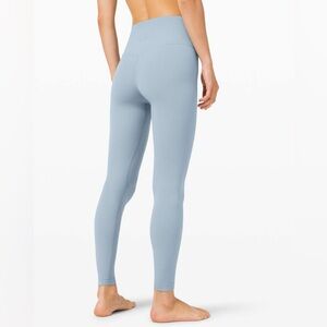 Lululemon Align Pant High-Rise Chambray Blue, Size 12, Inseam 28”, Yoga Leggings